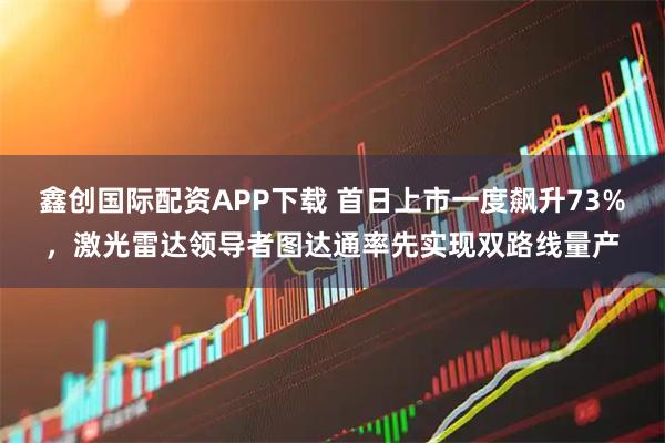鑫创国际配资APP下载 首日上市一度飙升73%，激光雷达领导者图达通率先实现双路线量产