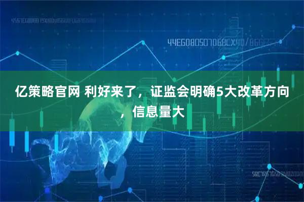 亿策略官网 利好来了，证监会明确5大改革方向，信息量大